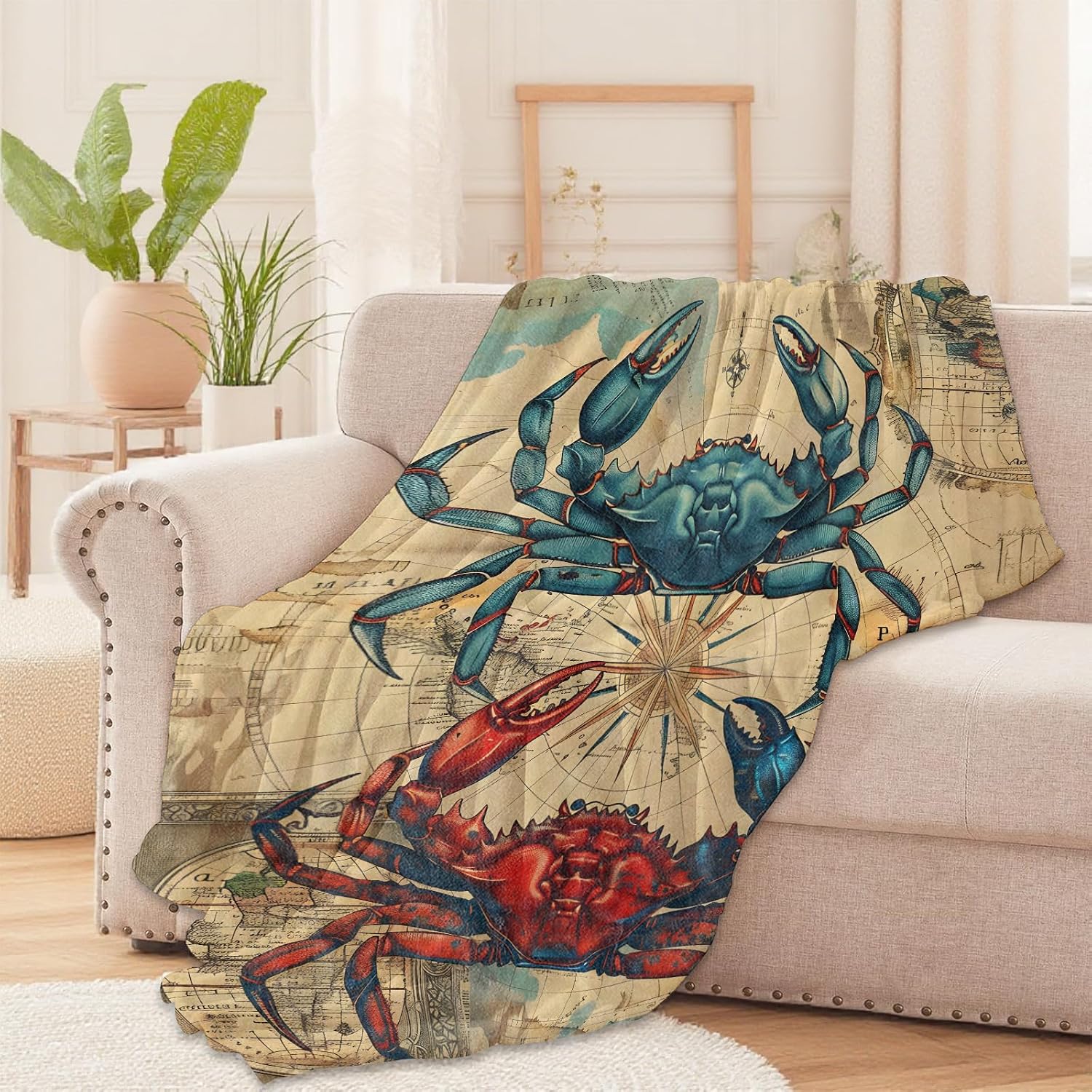 Giant Crab Vintage Nautical Ma - огляд і ціна Luxury Lifestyle Travel