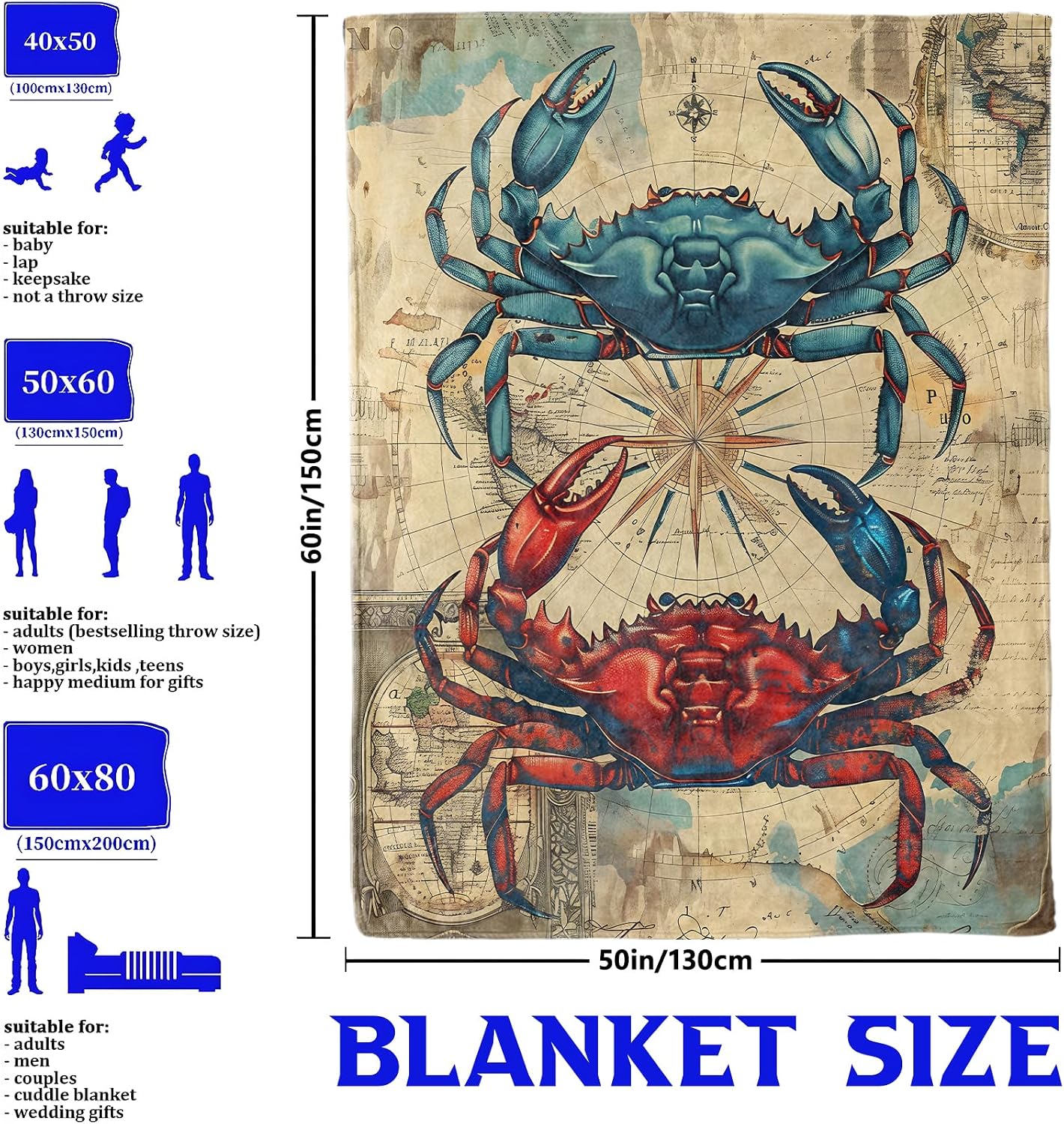 Giant Crab Vintage Nautical Ma - огляд і ціна Luxury Lifestyle Travel